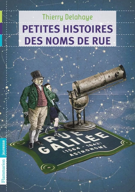 Petites histoires des noms de rue - Thierry Delahaye - Flammarion jeunesse