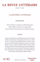 La Revue Littéraire N°41