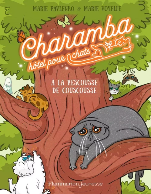 Charamba, hôtel pour chats (Tome 3) - À la rescousse de Couscousse - Marie PAVLENKO - Flammarion jeunesse