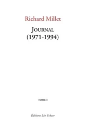 Journal (1971-1994) Tome1