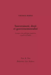 Souveraineté, Droit, Gouvernementalité