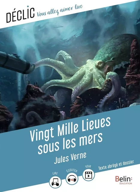 Vingt Mille Lieues sous les mers - Jules Verne, Cédric Hannedouche - Humensis