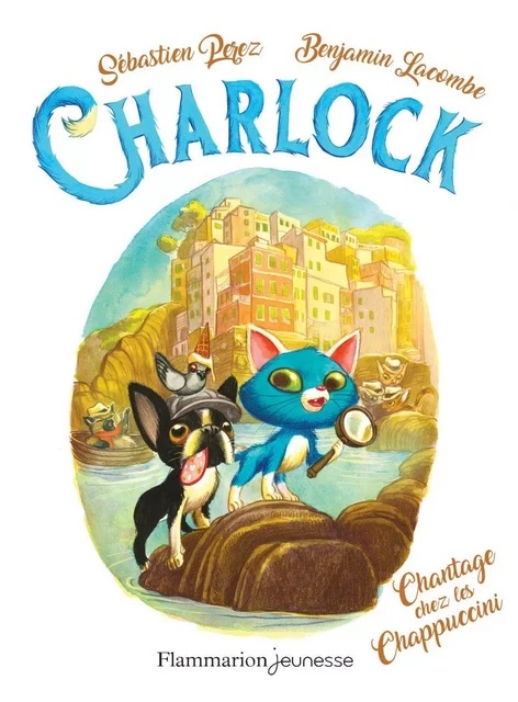 Charlock (Tome 7) - Chantage chez les Chappuccini - Benjamin Lacombe, Sébastien Pérez - Flammarion jeunesse