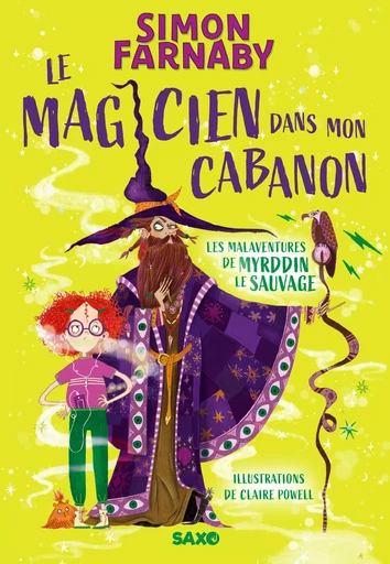 Le Magicien dans mon cabanon (e-book) - Tome 01 Les malaventures de Myrddin le sauvage - Simon Farnaby - Eilean Books