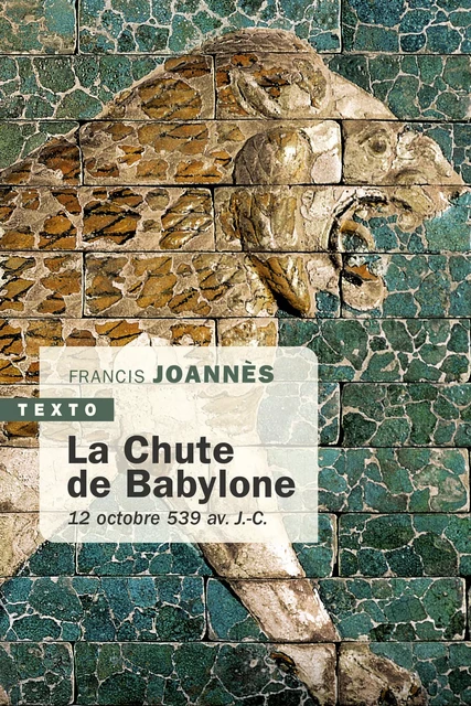 La chute de Babylone - Francis Joannès - Tallandier