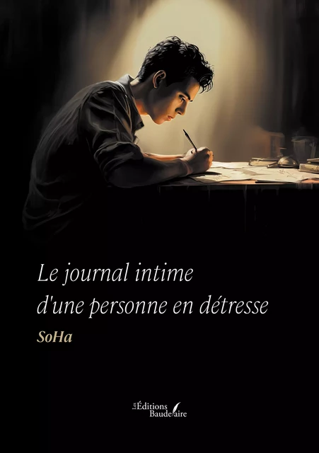 Le journal intime d'une personne en détresse -  Soha - Éditions Baudelaire