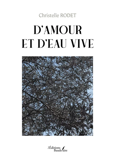 D'amour et d'eau vive - Christelle Rodet - Éditions Baudelaire