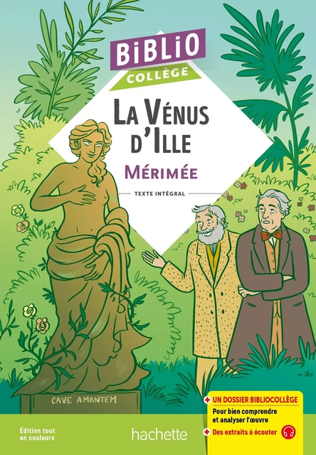 Bibliocollège - La Vénus d'Ille, Mérimée - Prosper Mérimée, Isabelle de Lisle - Hachette Éducation