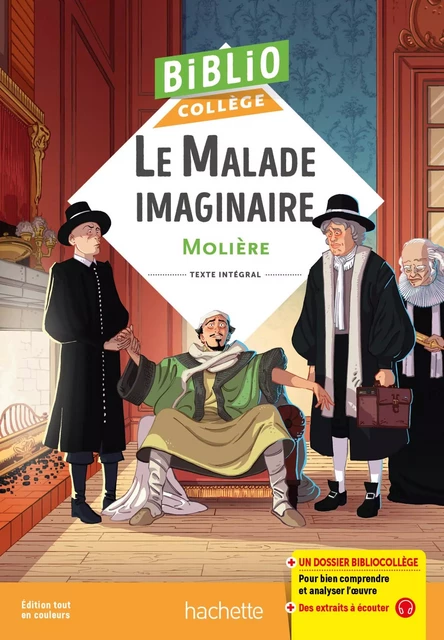 Bibliocollège - Le Malade imaginaire, Molière -  Molière, Isabelle de Lisle - Hachette Éducation