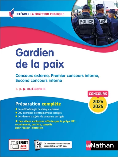 Gardien de la paix - Réussir le concours 2024/2025 - Catégorie B - Épreuves écrites et orales - ePUB - Morad Mekbel, Élisabeth Simonin - Nathan