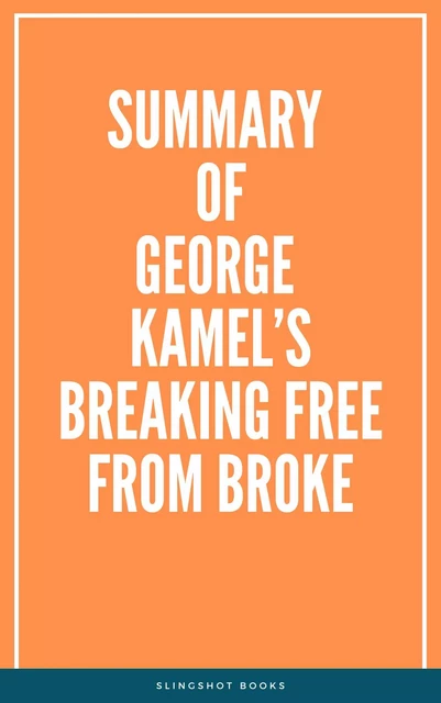 Summary of George Kamel’s Breaking Free From Broke -  Slingshot Books - Slingshot Books