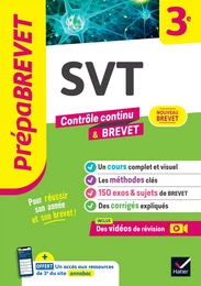 Prépabrevet - SVT 3e - Brevet 2025