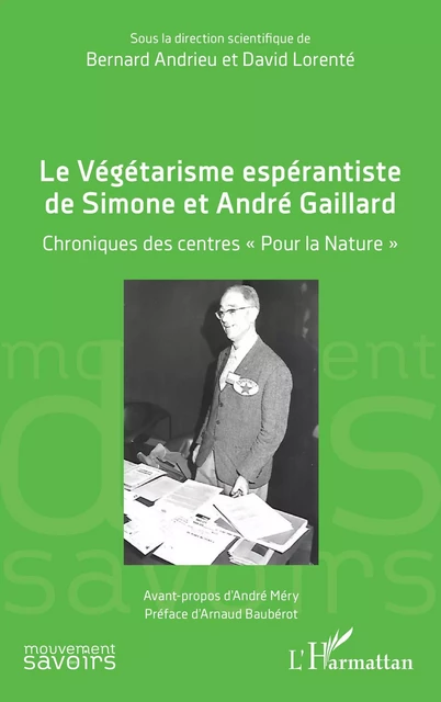 Le Végétarisme espérantiste de Simone et André Gaillard -  - Editions L'Harmattan