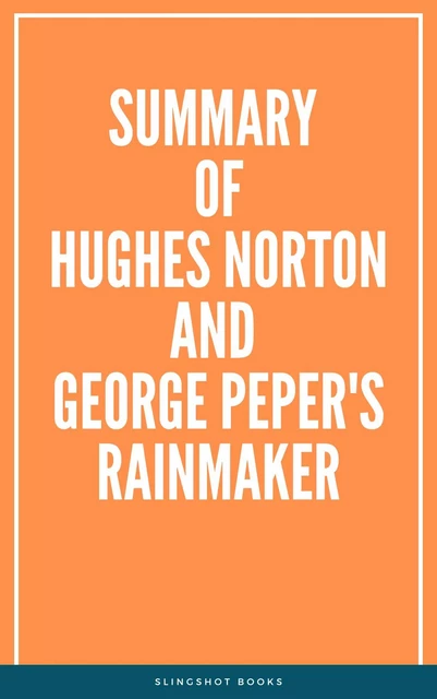 Summary of Hughes Norton and George Peper's Rainmaker -  Slingshot Books - Slingshot Books