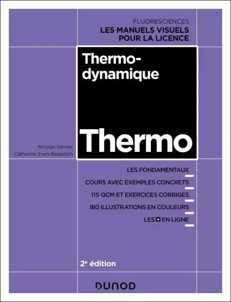 Thermodynamique - 2e éd. - Nicolas Vernier, Catherine Even-Beaudoin - Dunod