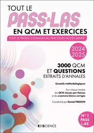 PASS &amp; LAS Tout en QCM et exercices 2024-2025