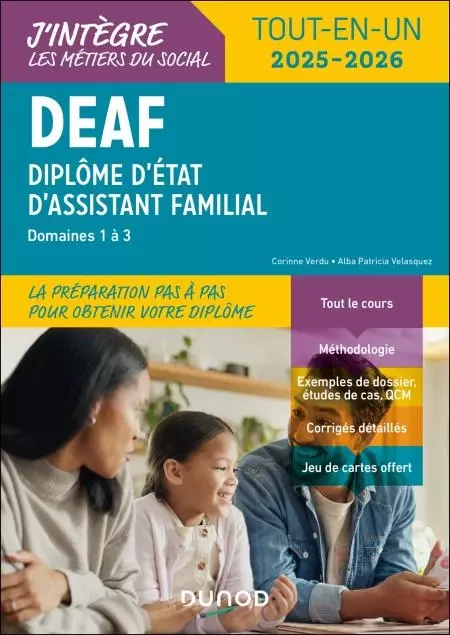 DEAF - Tout-en-un 2024-2025 - Corinne Verdu, Patricia Velasquez - Dunod