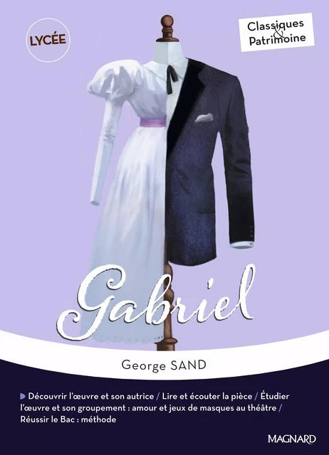 Gabriel - Classiques et Patrimoine - George Sand, Myriam Zaber - Magnard