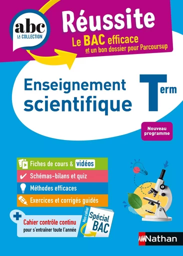 Enseignement scientifique Terminale - ABC Réussite - Bac 2025 - Enseignement commun Tle - Cours, Méthode, Exercices et Sujets corrigés - EPUB - Karine Marteau-Bazouni, Christian Camara, Claudine Gaston, Nicolas Coppens - Nathan