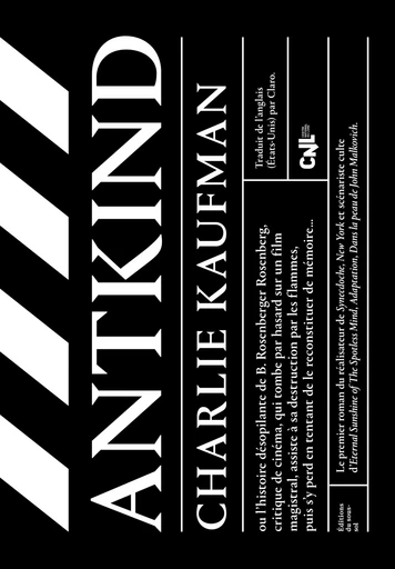 ANTKIND - Charlie Kaufman - Editions du sous-sol