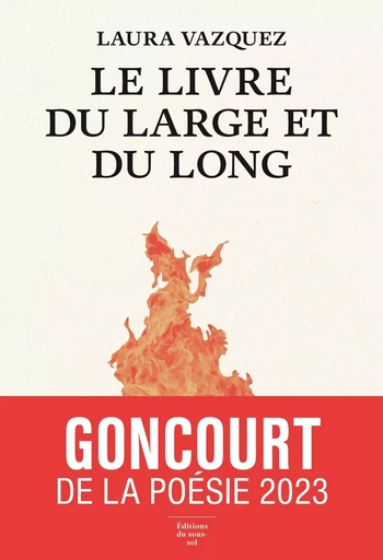 Le Livre du large et du long - Laura Vazquez - Editions du sous-sol