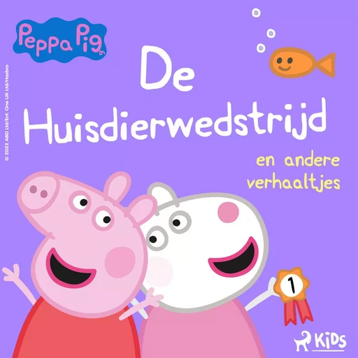 Peppa Pig - De huisdierwedstrijd en andere verhaaltjes - Neville Astley, Mark Baker - Saga Egmont International