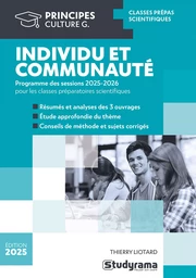 Individu et communauté - Programme des sessions 2025-2026 pour les classes préparatoires scientifiques