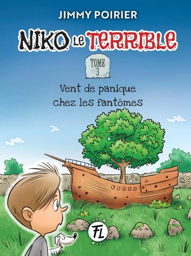 Vent de panique chez les fantômes - Jimmy Poirier - Les éditions FouLire inc.