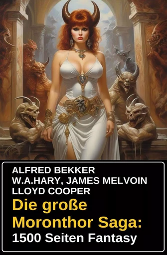 Die große Moronthor Saga: 1500 Seiten Fantasy - Alfred Bekker, W. A. Hary, James Melvoin, Lloyd Cooper - Bathranor Books