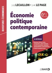 Economie politique contemporaine