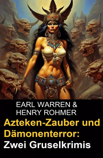 Azteken-Zauber und Dämonenterror: Zwei Gruselkrimis - Henry Rohmer, Earl Warren - Bathranor Books