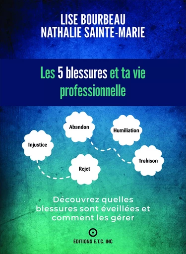 Les 5 blessures et ta vie professionnelle - Lise Bourbeau, Nathalie Sainte-Marie - Les Éditions E.T.C. Inc