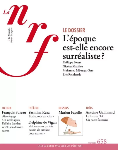 La Nouvelle Revue Française N° 658 (Été 2024) -  Collectifs - Editions Gallimard - Revues NRF