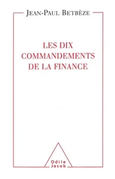 Les Dix Commandements de la finance