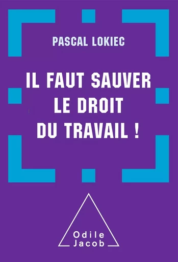 Il faut sauver le droit du travail ! - Pascal Lokiec - Odile Jacob