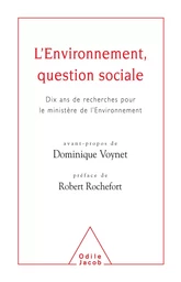 L' Environnement, question sociale