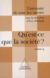 Qu'est-ce que la société ?