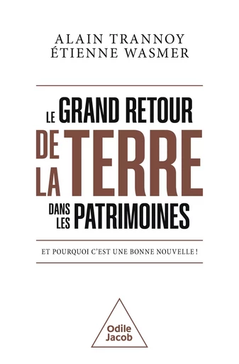 Le Grand Retour de la terre dans les patrimoines - Alain Trannoy, Étienne Wasmer - Odile Jacob