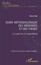 Guide méthodologique des mémoires et des thèses