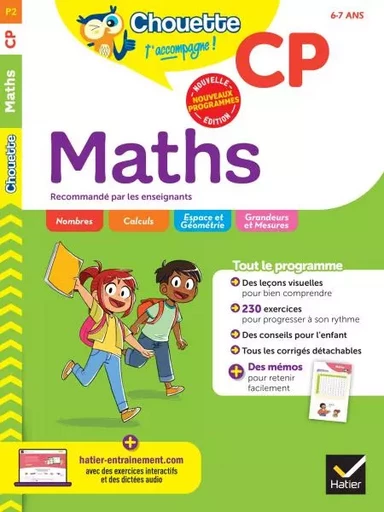 Chouette - Maths CP - Lucie Domergue, Juliette Domingie, Muriel Iribarne - Hatier