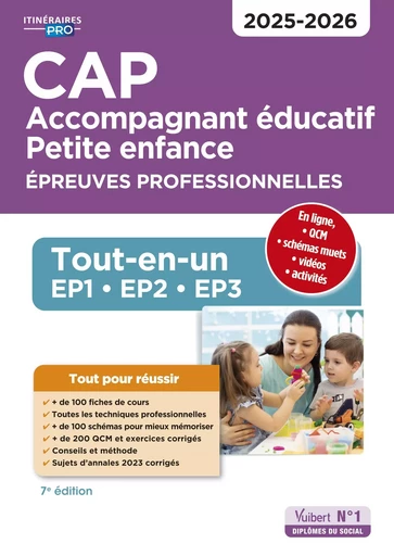 CAP Accompagnant éducatif petite enfance - Épreuves professionnelles - Virginie Châteaureynaud, Nelly Lellu, Irène Duchesne - Vuibert