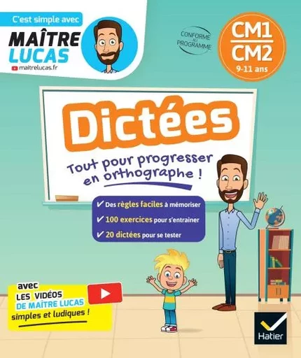 Dictées CM1-CM2 - 10-11 ans - Nicole Amram - Hatier