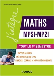 Maths MPSI-MP2I - Tout le 1er semestre