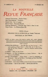 La Nouvelle Revue Française N' 173 (Février 1928)