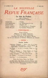 La Nouvelle Revue Française N° 236 (Mai 1933)