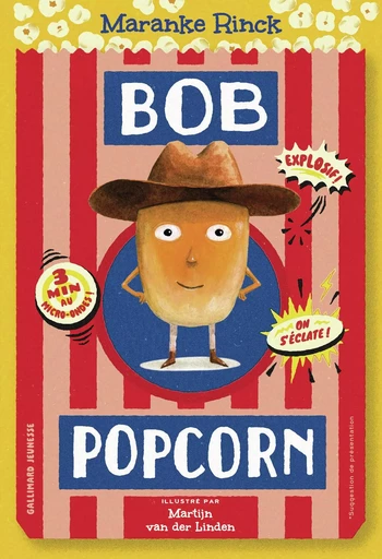 Bob Popcorn - Maranke Rinck - Gallimard Jeunesse