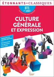 Culture générale et expression - BTS 1ère année