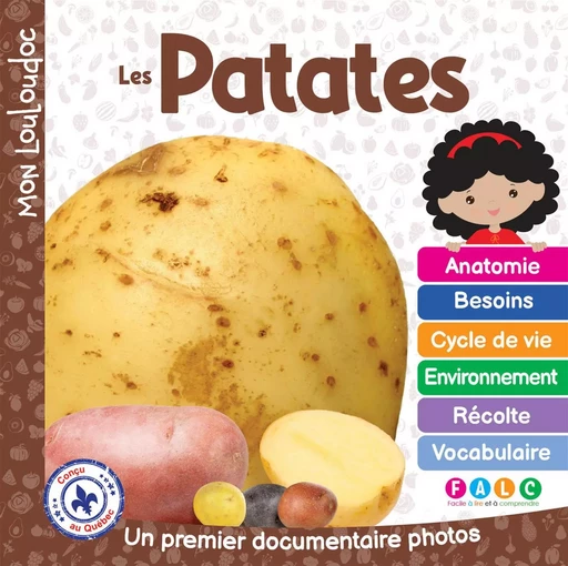 Les patates - Marie-Claude Ouellet - Méga Éditions