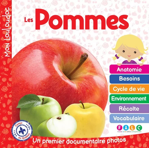 Les pommes - Marie-Claude Ouellet - Méga Éditions