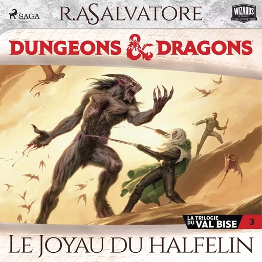 La Trilogie du Val Bise - tome 3 - Le Joyau du halfelin - R.A. Salvatore - Saga Egmont French